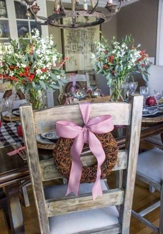 Stunning Christmas Wreaths for Dining Chairs, Christmas Wreaths for Dining Chairs , Christmas, Wreaths for Dining Chairs , Stunning Christmas Wreaths, Dining Chairs, Wreaths