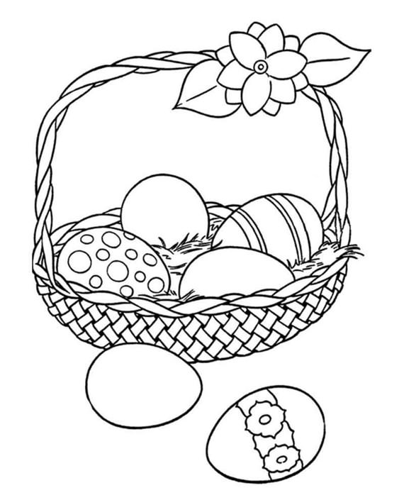 Amazing Easter Basket Coloring Pages ,Easter Basket Coloring Pages, Easter Basket ,Coloring Pages, Easter, Basket 