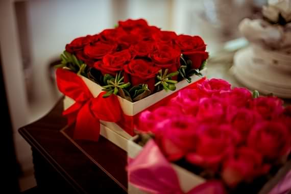 Roses in a box for Valentine's Day , Roses in a box , Valentine's Day , Roses , box for Valentine's Day