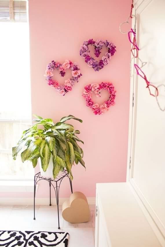 Valentine's Day Flower Wall Arrangements ,Valentine's Day, Flower Wall Arrangements , Flower , Wall , Arrangements