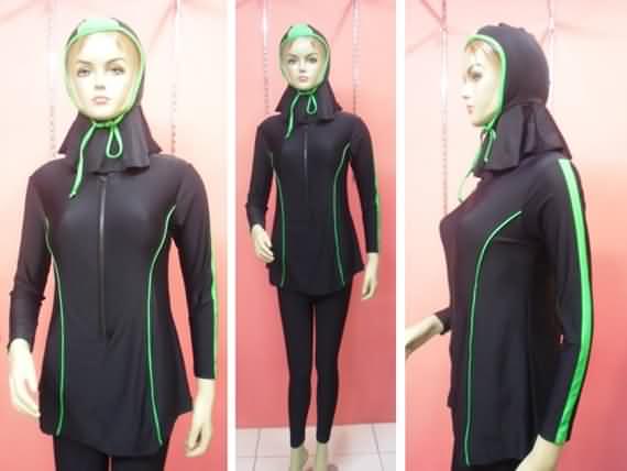 burkini swimwear created for women; burkini swimwear, nuns on the beach, burkini