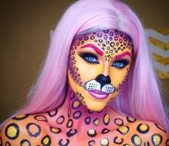 Creative hairstyles & makeup for Halloween , hairstyles & makeup for Halloween , makeup for Halloween , Halloween , hairstyles & makeup