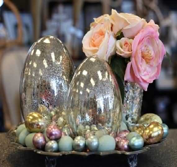 Easter Mercury Glass Eggs , Easter , Mercury Glass Eggs , Glass Eggs , Easter Eggs , Eggs