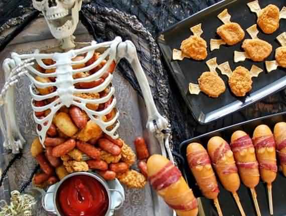 How to present the food on Halloween , present the food on Halloween , How to present food , Halloween , food on Halloween , food