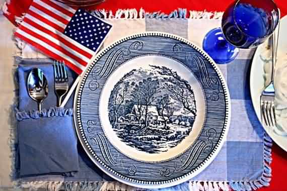 How To Set Your 4th Of July Table , How To Set , Your 4th Of July Table , 4th Of July Table , 4th Of July , Table , Patriotic , independence day