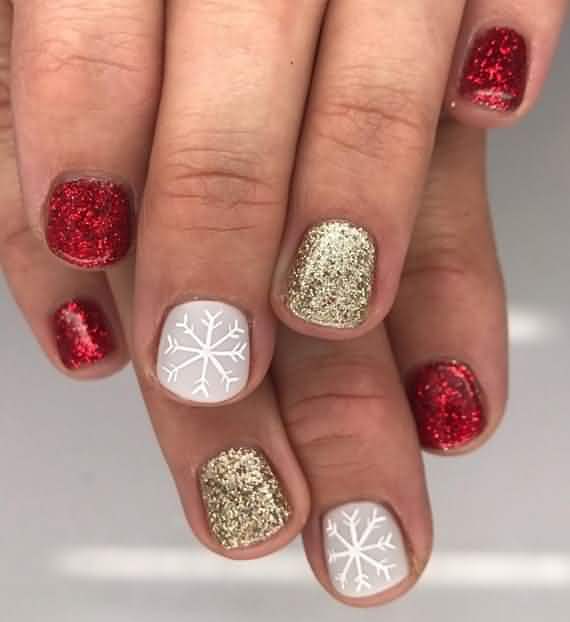 Christmas Nail Colors And Designs For Short Nails, Christmas Nail, Colors And Designs For Short Nails, Christmas Nail Colors, Short Nails , Christmas , Nail Colors And Designs For Short Nails , Nails , Nail