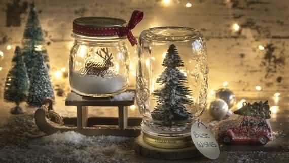 Using Led Lights In Christmas Jars , Using Led Lights In Christmas , Jars , Using Led Lights , Christmas Jars , Christmas , Led Lights , Led , Lights
